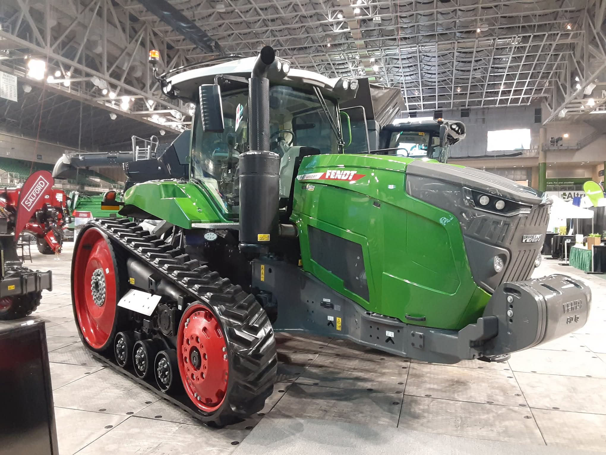 Fendt tracked tractor