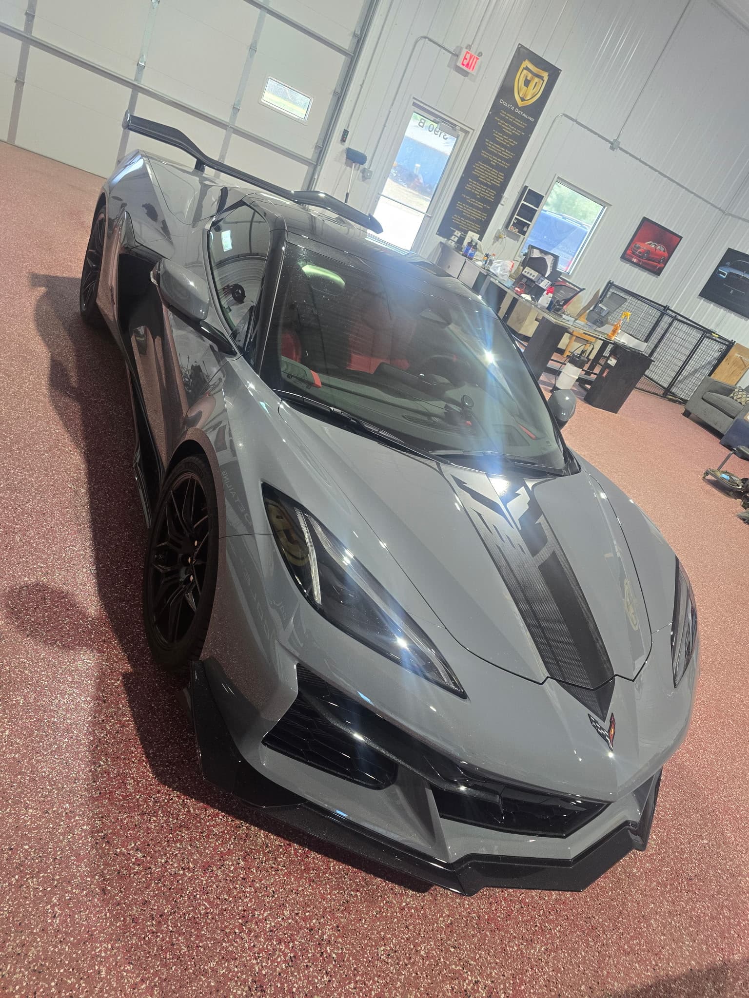 Automotive detailing work