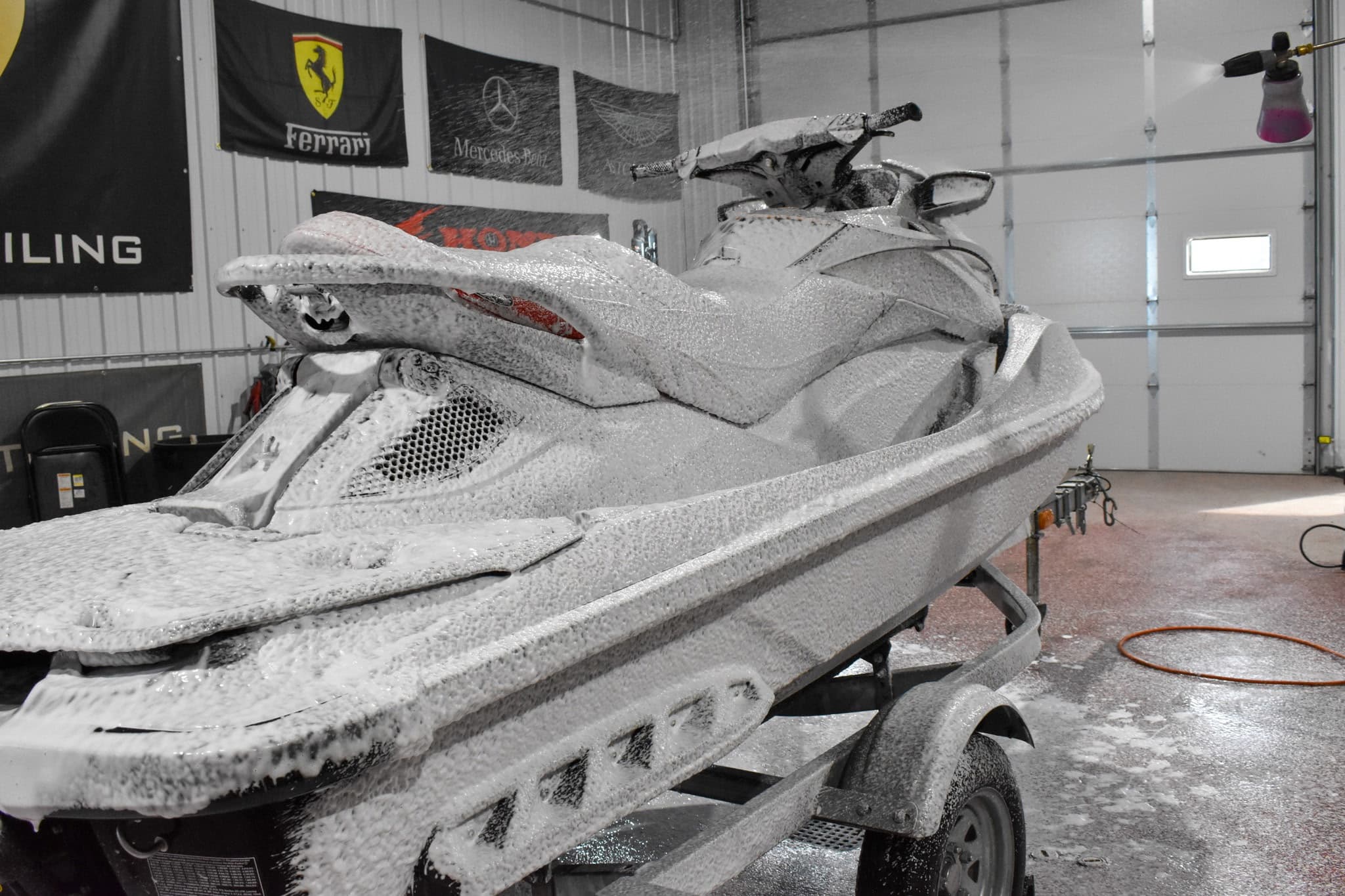 Marine detailing work