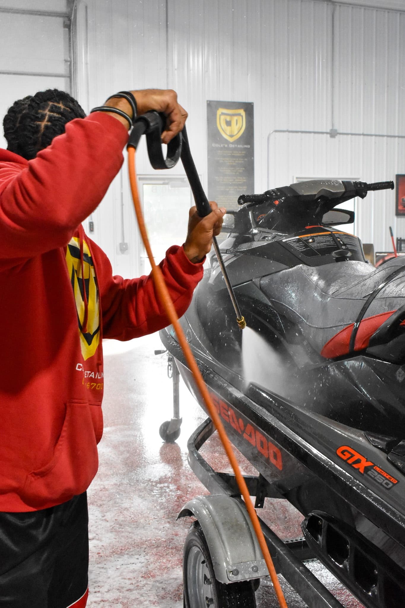 Marine detailing work